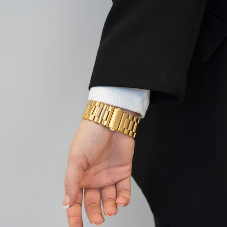 Bandz Bandz Apple Watch stalen band 'Classic' (goud) Bandz Bandz Apple Watch stalen band 'Classic' (goud)