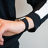 Bandz Bandz Apple Watch Dual Snap siliconen band (zwart) Bandz Bandz Apple Watch Dual Snap siliconen band (zwart)
