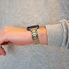 Bandz Bandz Apple Watch stalen schakel band Deluxe (zilver/goud) Bandz Bandz Apple Watch stalen schakel band Deluxe (zilver/goud)