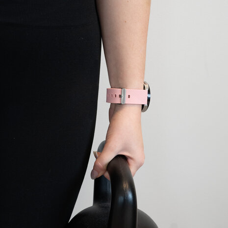 Bandz Bandz Polar Pacer siliconen band 'Deluxe' (roze)
