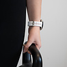 Bandz Bandz Amazfit GTS 4 siliconen band met bloemenpatroon (wit) Bandz Bandz Amazfit GTS 4 siliconen band met bloemenpatroon (wit)