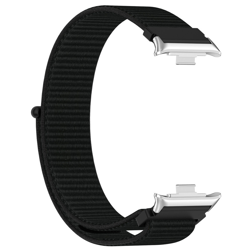 Strap-it® Strap-it Redmi Watch 4 nylon band (zwart)