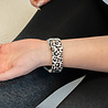 Bandz Bandz Samsung Galaxy Watch 6 - 44mm siliconen band 'Leopard' Bandz Bandz Samsung Galaxy Watch 6 - 44mm siliconen band 'Leopard'