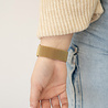 Strap-it® Strap-it Samsung Galaxy Watch 6 Classic 47mm 'One push' Milanese band (goud) Strap-it® Strap-it Samsung Galaxy Watch 6 Classic 47mm 'One push' Milanese band (goud)