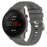 Strap-it® Garmin Forerunner 255 siliconen bandje (donkergrijs)