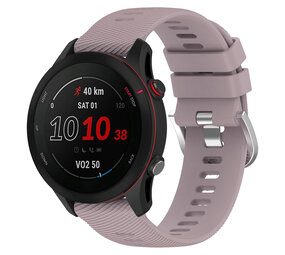 Strap-it® Garmin Forerunner 255 siliconen bandje (violet)