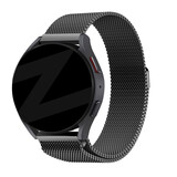 Bandz Bandz Amazfit Active Milanese loop band (zwart)