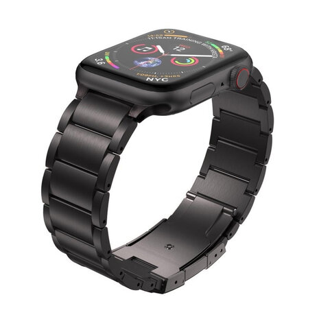 Strap-it® Strap-it Apple Watch Titanium bandje (grijs)