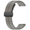 Strap-it® Strap-it Amazfit GTR 3 (Pro) D-buckle siliconen bandje (donkergrijs) Strap-it® Strap-it Amazfit GTR 3 (Pro) D-buckle siliconen bandje (donkergrijs)