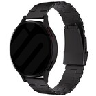 Strap-it® Strap-it Xiaomi Amazfit GTR 47mm Butterfly titanium band (zwart)