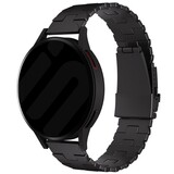 Strap-it® Amazfit GTR 3 (Pro) Butterfly titanium band (zwart)