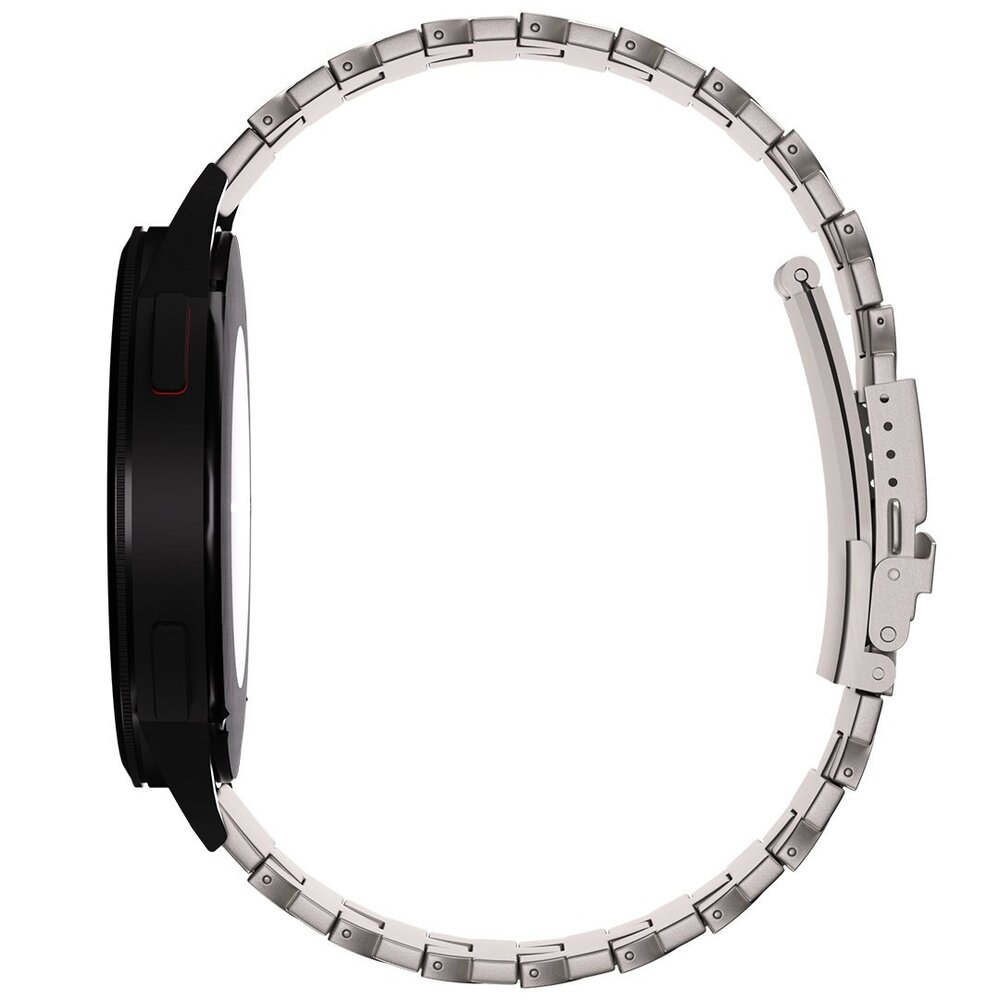 Strap-it® Strap-it OnePlus Watch Butterfly titanium band (titanium) Strap-it® Strap-it OnePlus Watch Butterfly titanium band (titanium)