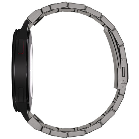 Strap-it® Strap-it Samsung Galaxy Watch 5 44mm 'One push' luxe titanium band (grafiet)