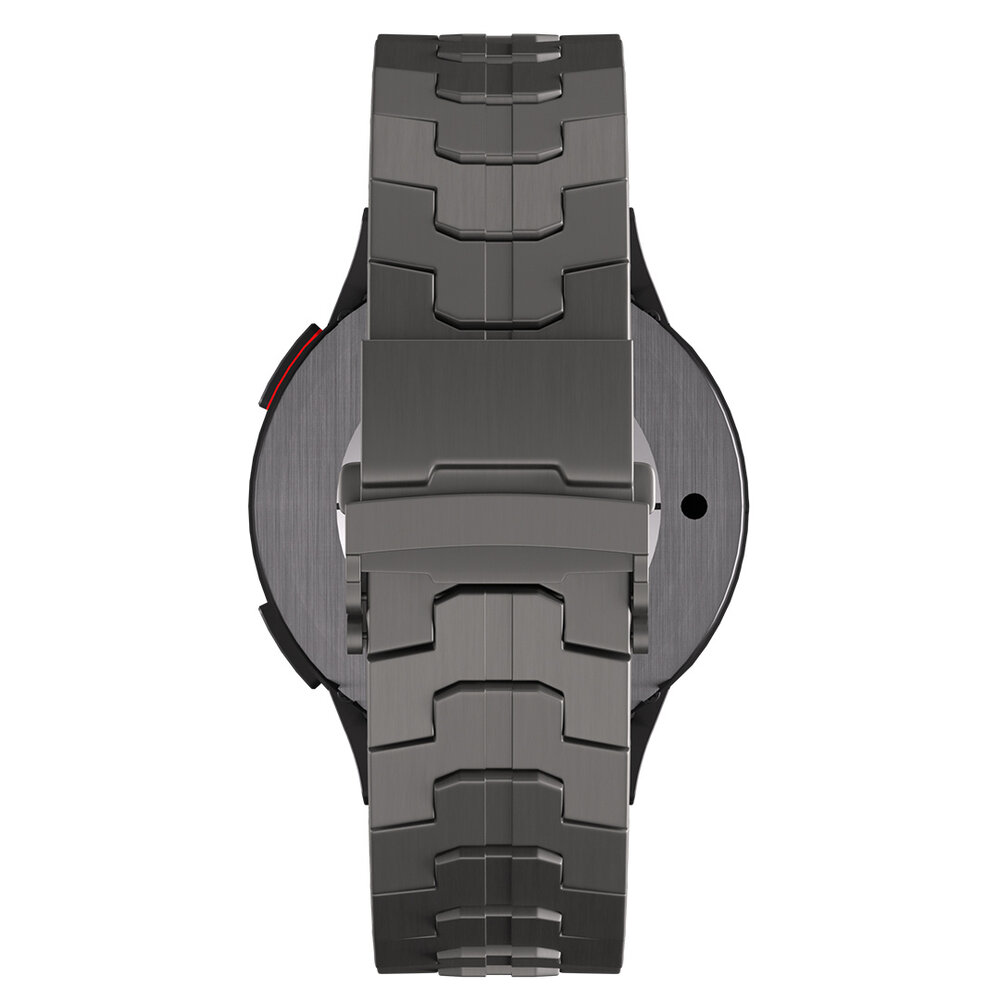 Strap-it® Strap-it Samsung Galaxy Watch 4 Classic 46mm titanium iron band (grafiet)