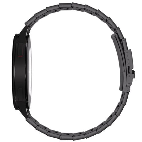 Strap-it® Strap-it Samsung Galaxy Watch 4 Classic 42mm titanium iron band (zwart) Strap-it® Strap-it Samsung Galaxy Watch 4 Classic 42mm titanium iron band (zwart)