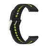 Strap-it® Strap-it Suunto 5 Peak siliconen bandje (zwart/geel) Strap-it® Strap-it Suunto 5 Peak siliconen bandje (zwart/geel)