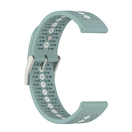 Strap-it® Strap-it Suunto Vertical siliconen bandje (groen-grijs/wit)