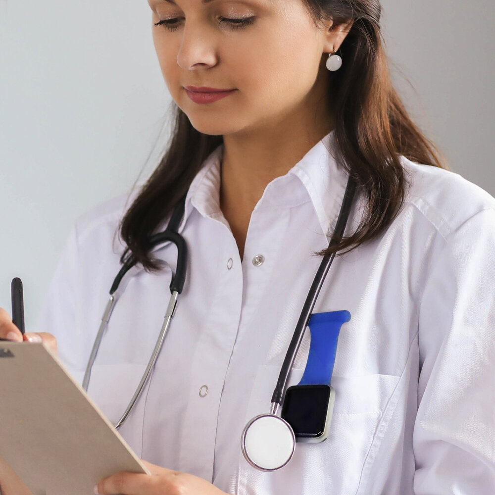 Strap-it® Strap-it Apple Watch verpleegkundige band (donkerblauw) Strap-it® Strap-it Apple Watch verpleegkundige band (donkerblauw)