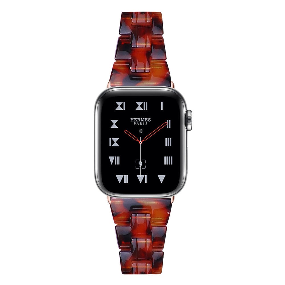 Strap-it® Strap-it Apple Watch 8 stalen band (lava)