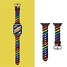 Strap-it® Strap-it Apple Watch 8 Twisted siliconen bandje (regenboog) Strap-it® Strap-it Apple Watch 8 Twisted siliconen bandje (regenboog)