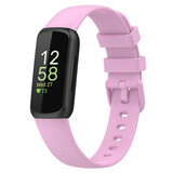 Strap-it® Fitbit Inspire 3 siliconen bandje (lila)