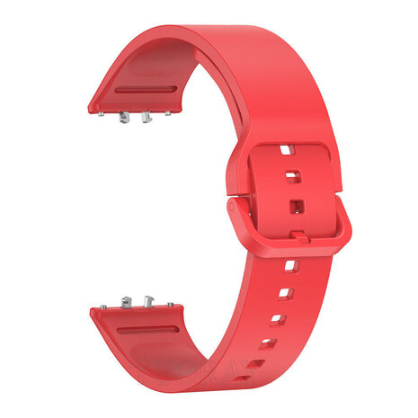 Strap-it® Strap-it Samsung Galaxy Fit 3 siliconen bandje (rood)