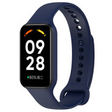 Strap-it® Xiaomi Smart Band 8 Active TPU bandje (donkerblauw)