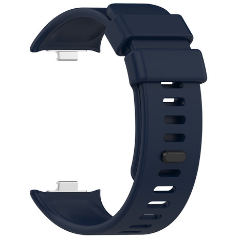 Strap-it® Strap-it Xiaomi Smart Band 8 Pro siliconen bandje (donkerblauw)