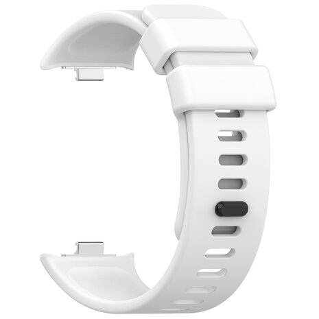Strap-it® Strap-it Xiaomi Smart Band 8 Pro siliconen bandje (wit)