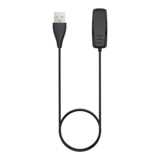 Bandz Garmin Vivomove HR USB-A oplader (zwart) - 100cm