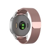 Strap-it® Withings ScanWatch Light Milanese band (roze)