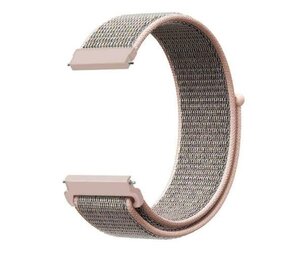 Strap-it® Withings ScanWatch Light nylon band (pink sand)
