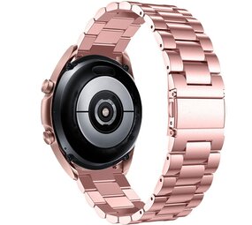 Strap-it® Withings ScanWatch Light stalen band (roze) Strap-it® Withings ScanWatch Light stalen band (roze)