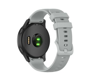 Strap-it® Withings Steel HR - 36mm siliconen bandje (grijs)