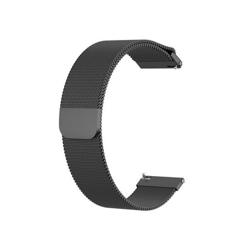 Strap-it® Strap-it Withings Steel HR - 36mm Milanese band (zwart)