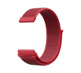 Strap-it® Withings Steel HR - 36mm nylon band (rood)