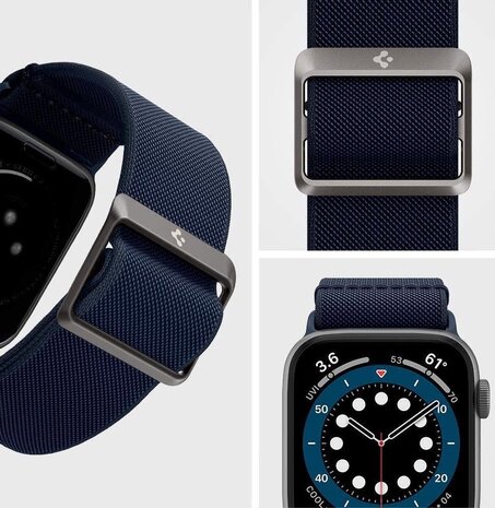 Spigen Spigen Apple Watch Fit Lite bandje (donkerblauw)
