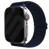 Strap-it® Apple Watch elastisch bandje (donkerblauw)
