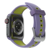Otterbox Otterbox Apple Watch siliconen bandje (paars/geel)