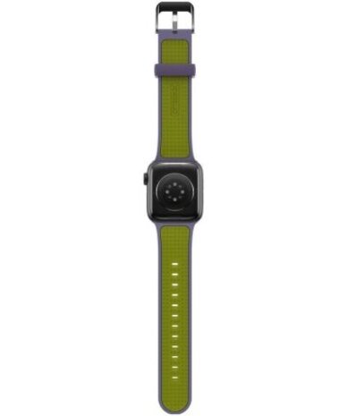 Otterbox Otterbox Apple Watch siliconen bandje (paars/geel)