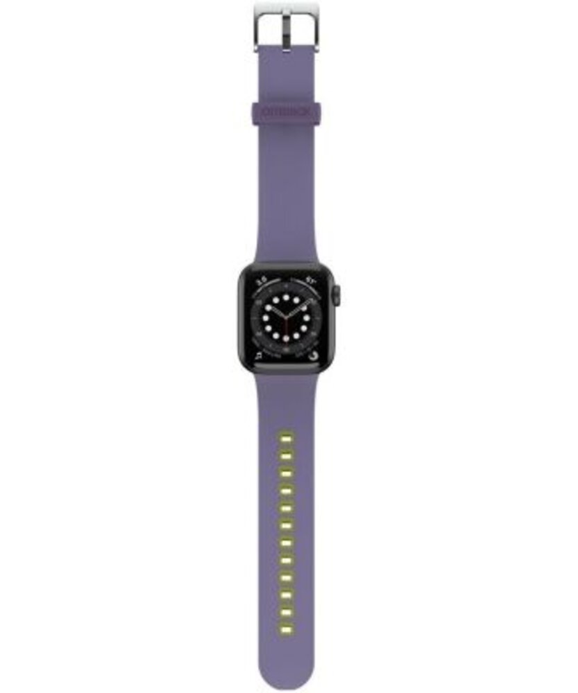Otterbox Otterbox Apple Watch siliconen bandje (paars/geel)