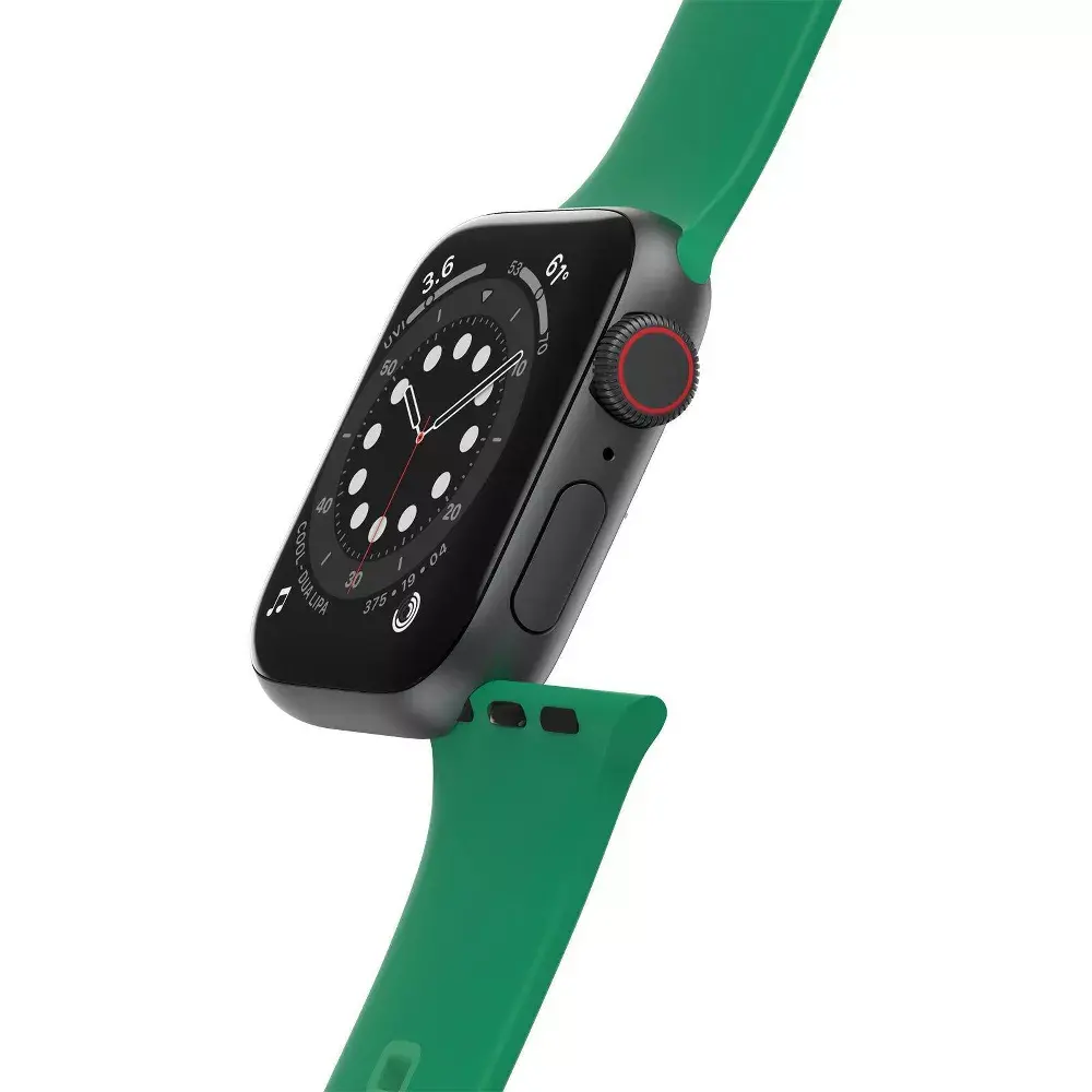 Otterbox Otterbox Apple Watch siliconen bandje (donkergroen)
