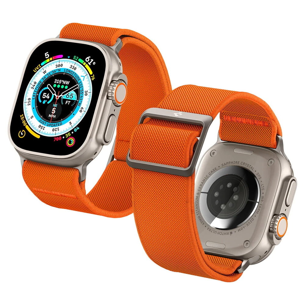 Spigen Spigen Apple Watch Lite Ultra bandje (oranje)