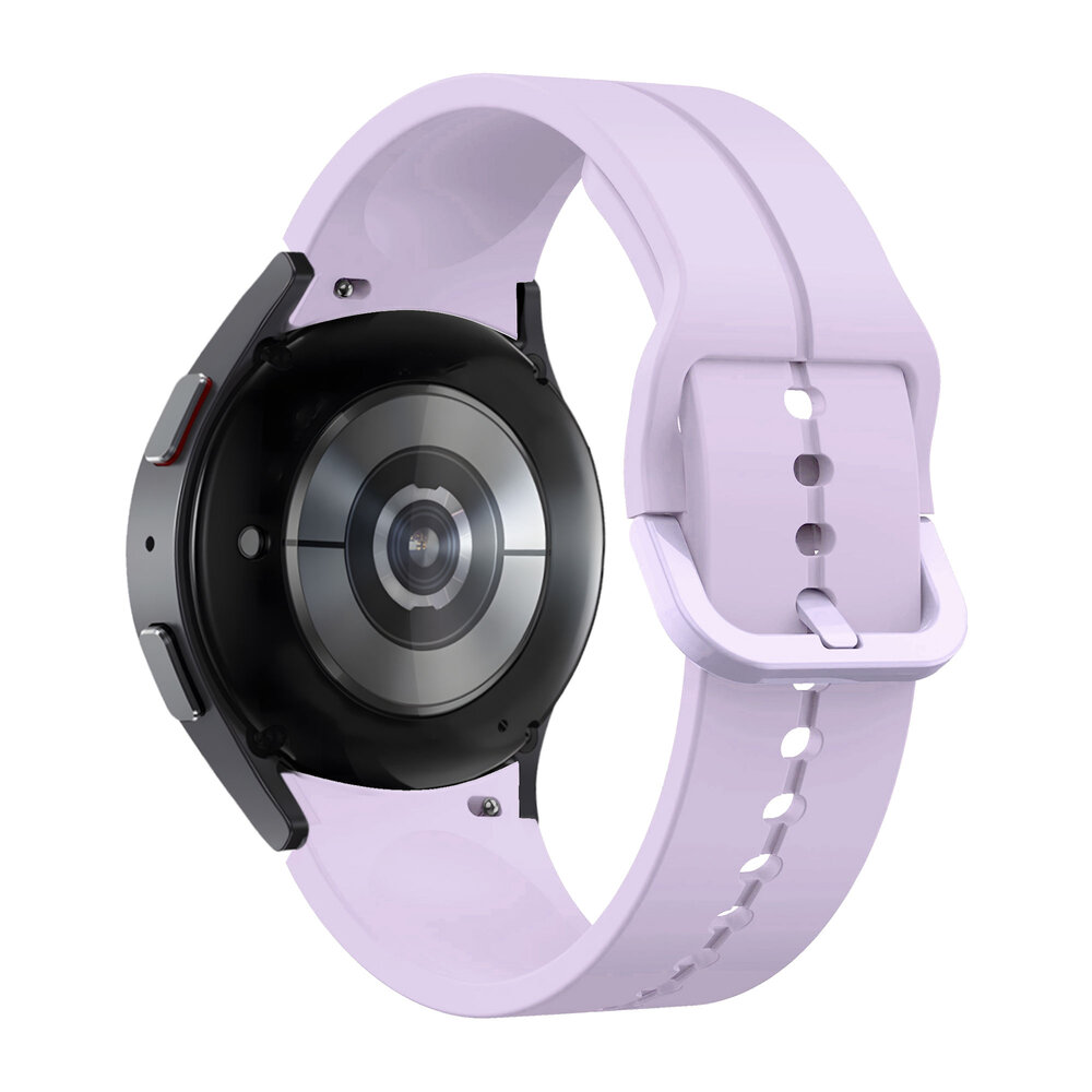 Bandz Bandz Samsung Galaxy Watch 4 40mm siliconen band 'Extreme' (lichtpaars)