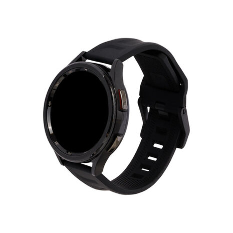 UAG UAG Samsung Galaxy Watch 6 Classic 47mm siliconen bandje (zwart)
