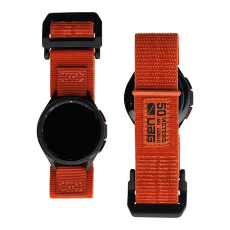 UAG UAG Samsung Galaxy Watch 4 Classic 46mm nylon bandje (oranje)