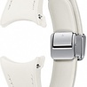 Samsung Originele Samsung Galaxy Watch 6 44mm D-Buckle vegan leren bandje (cream) Samsung Originele Samsung Galaxy Watch 6 44mm D-Buckle vegan leren bandje (cream)