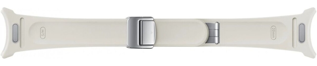 Samsung Originele Samsung Galaxy Watch 6 Classic 43mm D-Buckle vegan leren bandje (cream) Samsung Originele Samsung Galaxy Watch 6 Classic 43mm D-Buckle vegan leren bandje (cream)