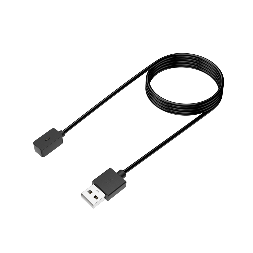 Bandz Bandz Xiaomi Smart Band 8 USB-A oplader (zwart) - 60cm