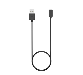 Bandz Xiaomi Redmi Smart Band 2 USB-A oplader (zwart) - 60cm